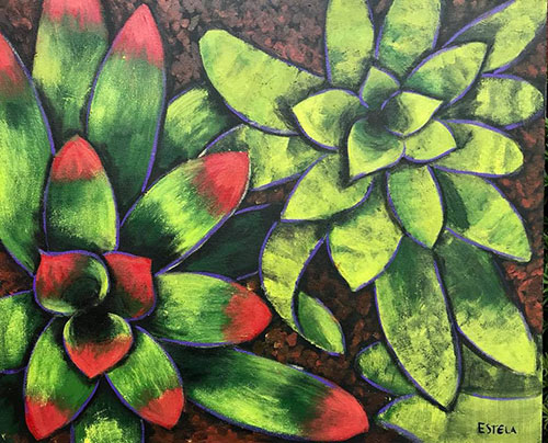 Bromlias - 50 x 60 - Tc Mista-2017